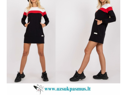  Medvilninės tunikos - suknelės su kišenėmis