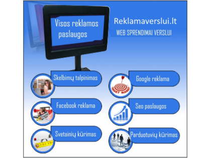  Efektyvios reklamos paslaugos internete